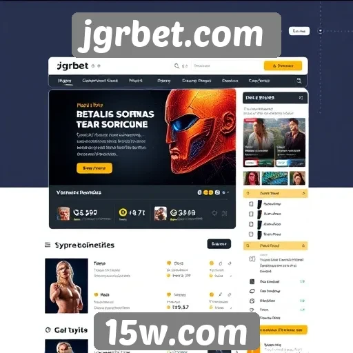 Interface e experiência do usuário em jgrbet.com